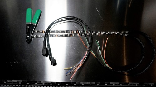 L.E.D. Strip - Run / Brake / Turn /All In One- All Leds illuminate /amber-red - Picture 10 of 12
