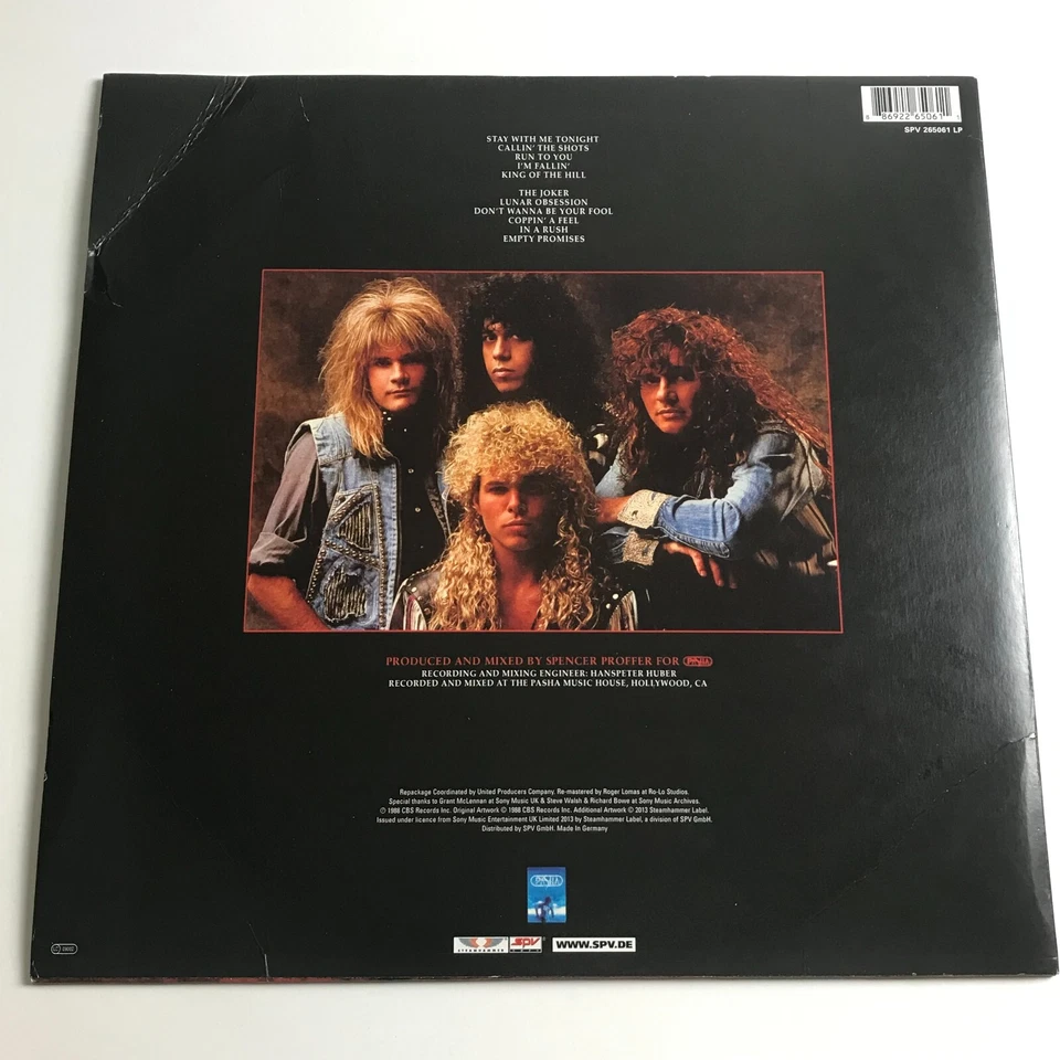 Quiet Riot - Quiet Riot LP Vinyl Record - SPV 265061 - Image 2 of 4