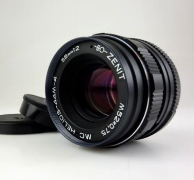 ZENIT MC Helios 58mm f2 M42 Pentax mount 8955875 44M-4 M52x0,75  jh090