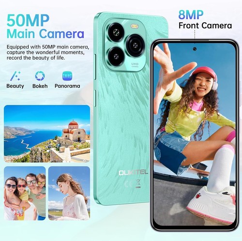 Smartphone Oukitel C65 (6.7” HD, 16GB RAM, 128GB Almacenamiento, 50MP, SIM Dual) - Imagen 5 de 6