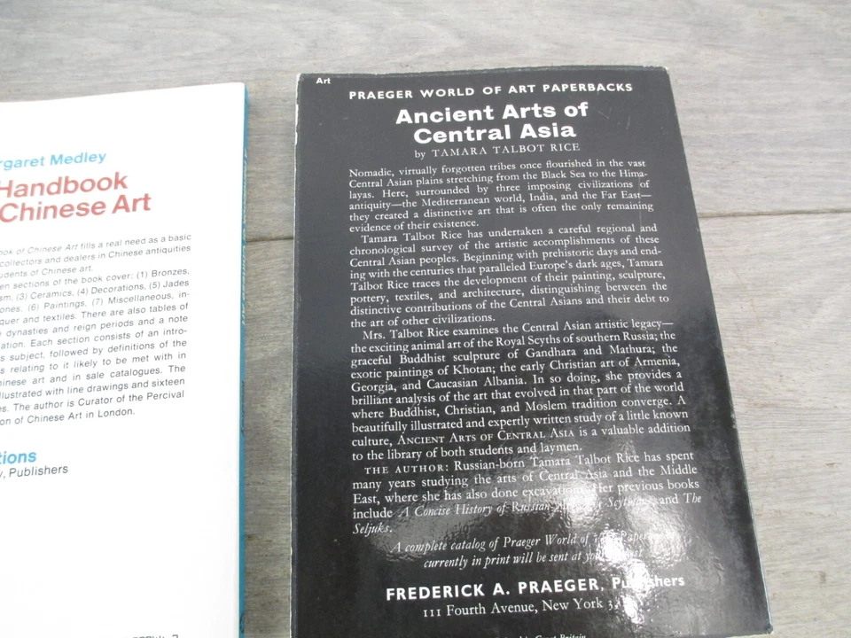 Asian Art Book Lot of 2 – Chinese, Central Asian, Sculpture, Painting - Image 4 of 4