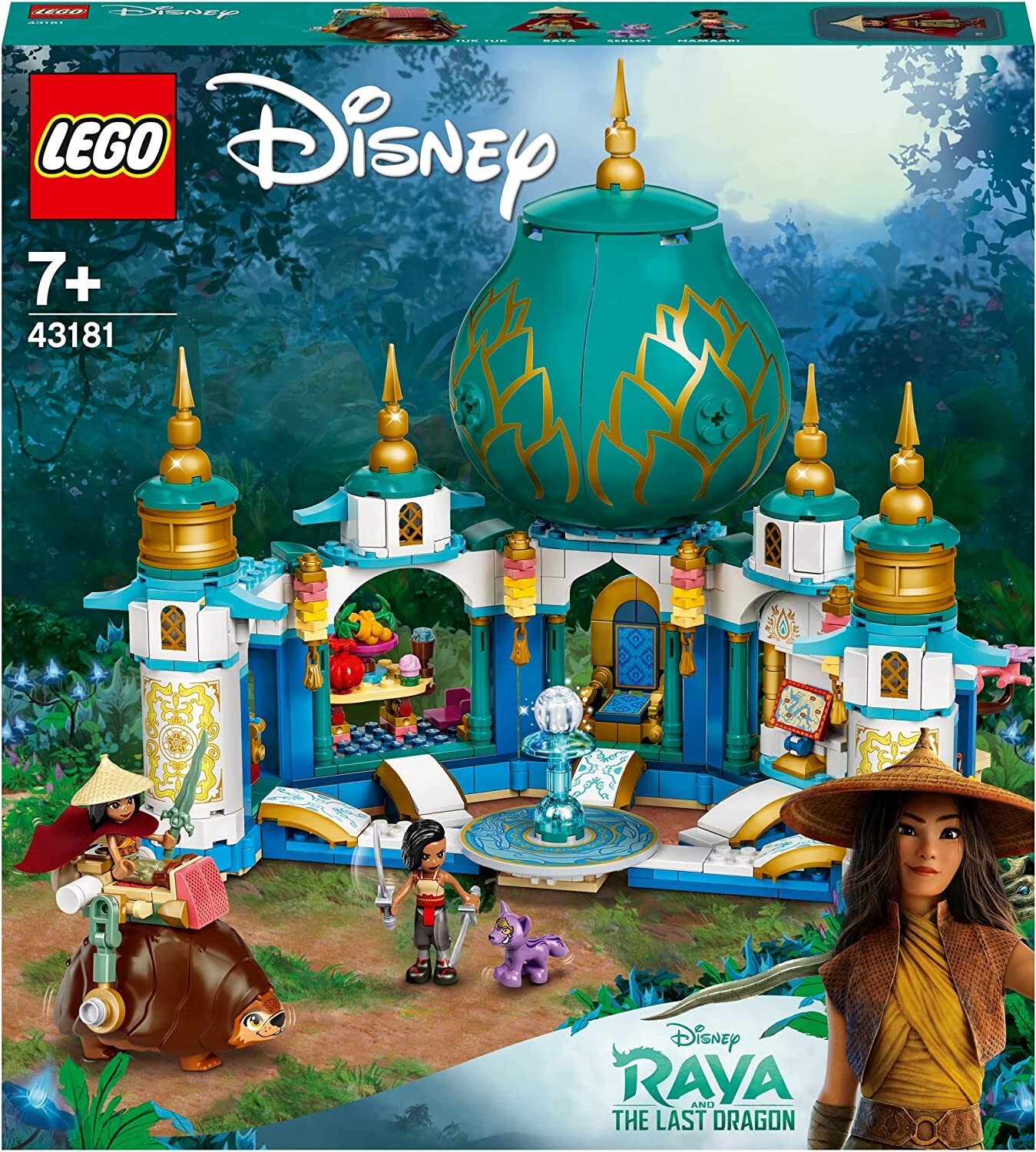 LEGO Disney 43181 Le Palais du Cœur cadeau d'anniversaire idéal pour passionnés de briques