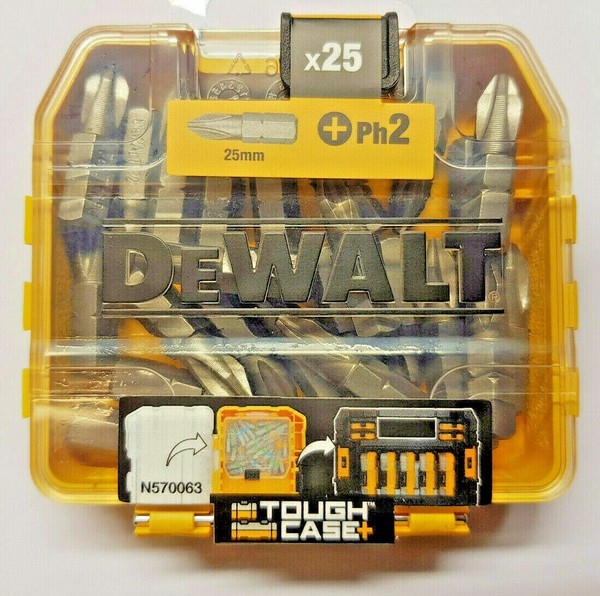 Dewalt DT71522 Dt 71522 Bit Toughcase Box Bits Ph2 (25St.) 25Mm Ex DT7909-image