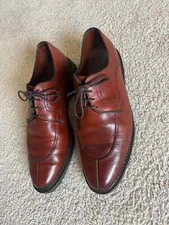 BRAND NEW Allen Edmonds Mens Malone Split Toe Size 10 Dress Shoe, Derby Style
