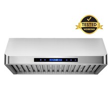 30 In. Under Cabinet Range Hood (OPEN BOX) 500 CFM, Stainless Steel LCD Controls