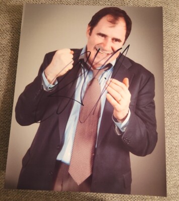 RICHARD KIND SIGNED 8X10 PHOTO SPIN CITY CURB ENTHUSIASM W/COA+PROOF WOW RARE