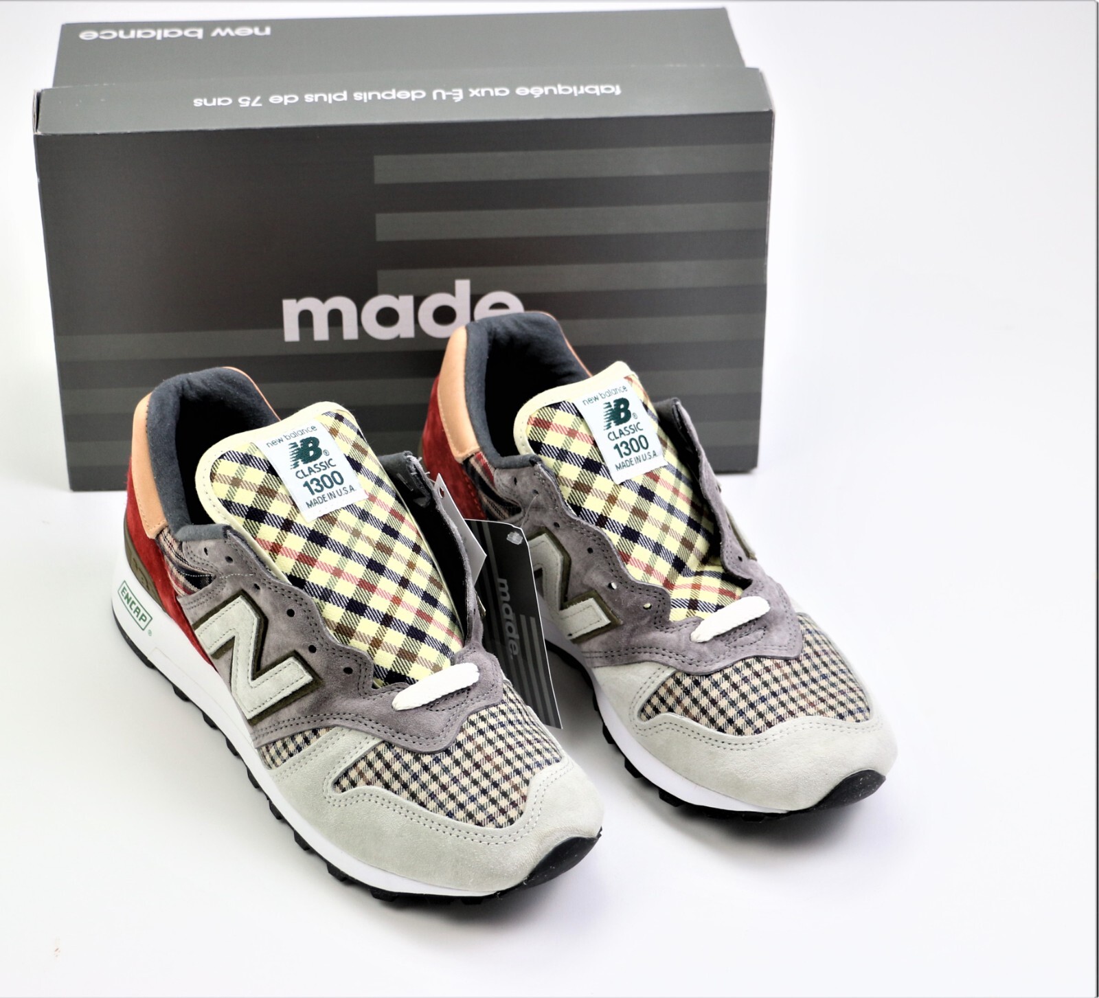 Maduro robo Disponible New Balance 1300 Men&#039;s Shoes Japan-special Plaid Pack M1300TB Made in  USA | eBay