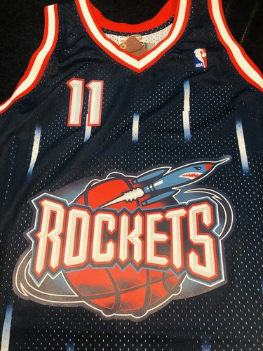 Houston Rockets Yao Ming #11 Mitchell & Ness Navy 2002/03 NBA Swingman Jersey - Picture 11 of 12