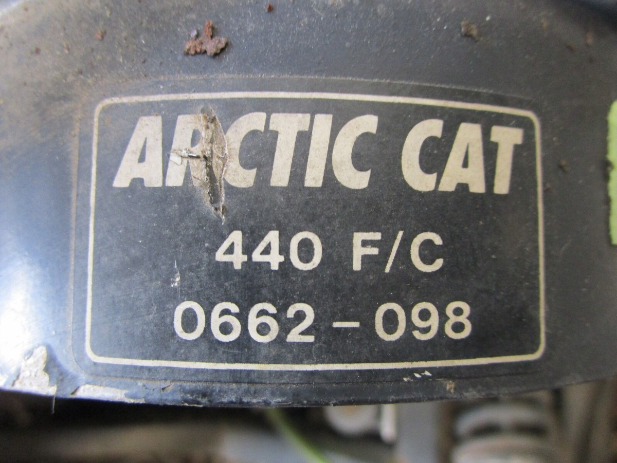 94 Arctic Cat Cheetah 440 F/C Snowmobile Reverse Chaincase Body