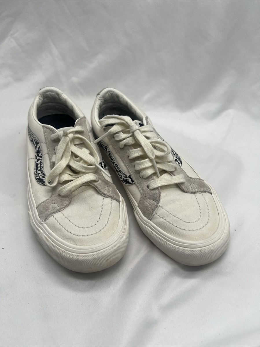 Vans Authentic Sneaker, Men's Size 4, Women's 5.5 Off White | eBay