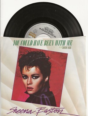 SHEENA EASTON YOU COULD HAVE BEEN WITH ME ORIGINAL SINGLE FROM USA + PIC COVER