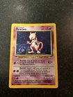 Mewtwo Base Set Pokemon Card Holo Shiny Near Mint Rare