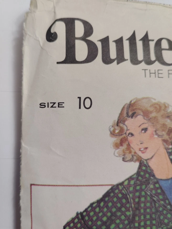 Chaqueta Pullover Top 10 Butterick 5080 Patrón de Costura Cuello en V Ligera Corte De Colección Foto 2 de 4