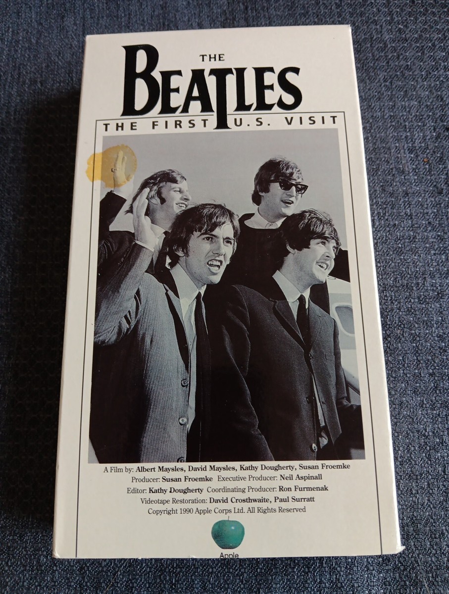 THE BEATLES: THE FIRST U.S. VISIT (VHS, 1991), MPI Video) Rare