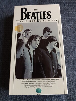 THE BEATLES: THE FIRST U.S. VISIT (VHS, 1991), MPI Video) Rare