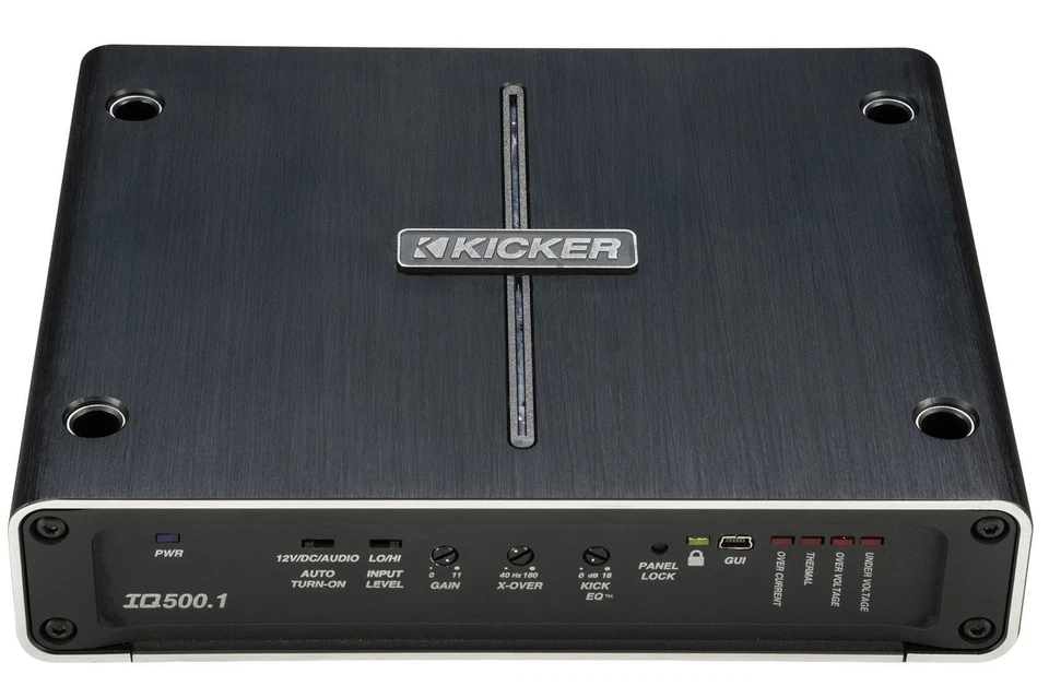 Kicker Class-D Monoblock IQ500.1 mit DSP 500 Watt RMS UVP: 599.-€ - Bild 2 von 4