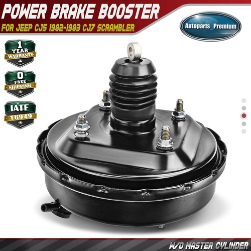 Vacuum Power Brake Booster w/o Master Cylinder for Jeep CJ5 8283 CJ7