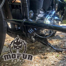 MOFUN Front Highway Peg Crash Bar Engine Guard For Harley Sportster 883 XL 1200