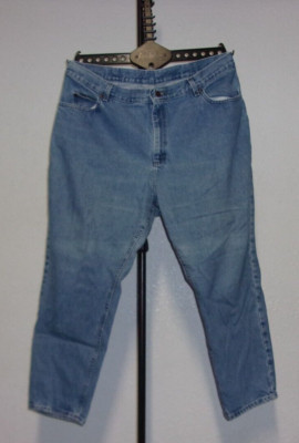 Lee Original Women's Jeans Tagged 22W Actual (39.5x26.5) Made in U.S.A INV.#P-95
