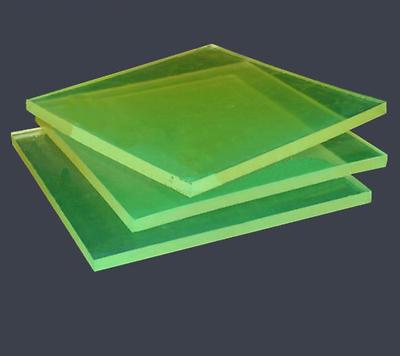 4mm ±10% x 13'' x 13'' Polyurethane Rubber Solid Force Glue PU Sheet Plate