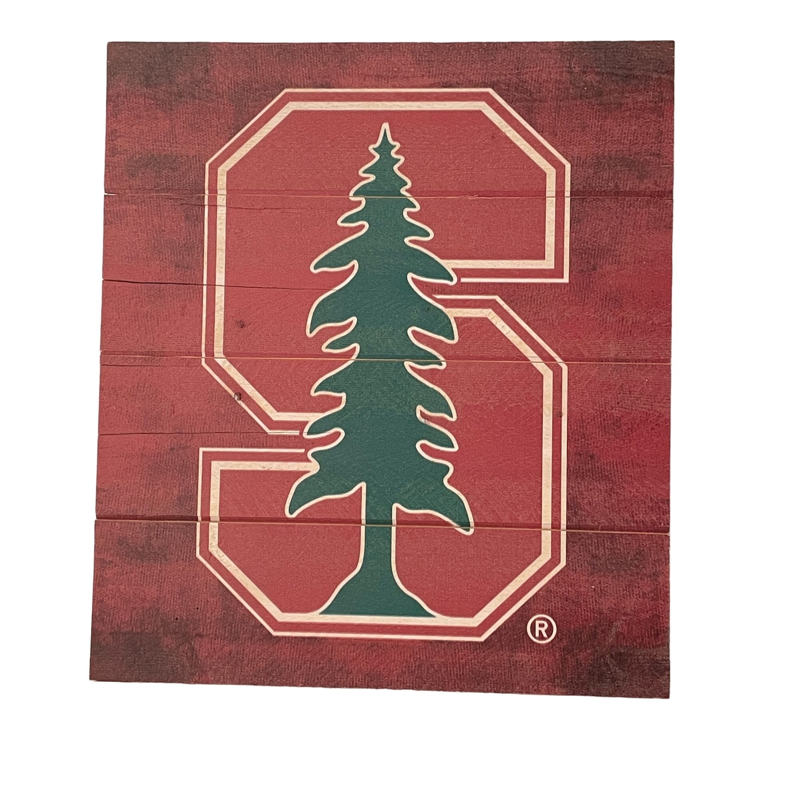 KH Sports Fan Stanford Wall Hanging Wood Pallet Logo 12x13 eBay