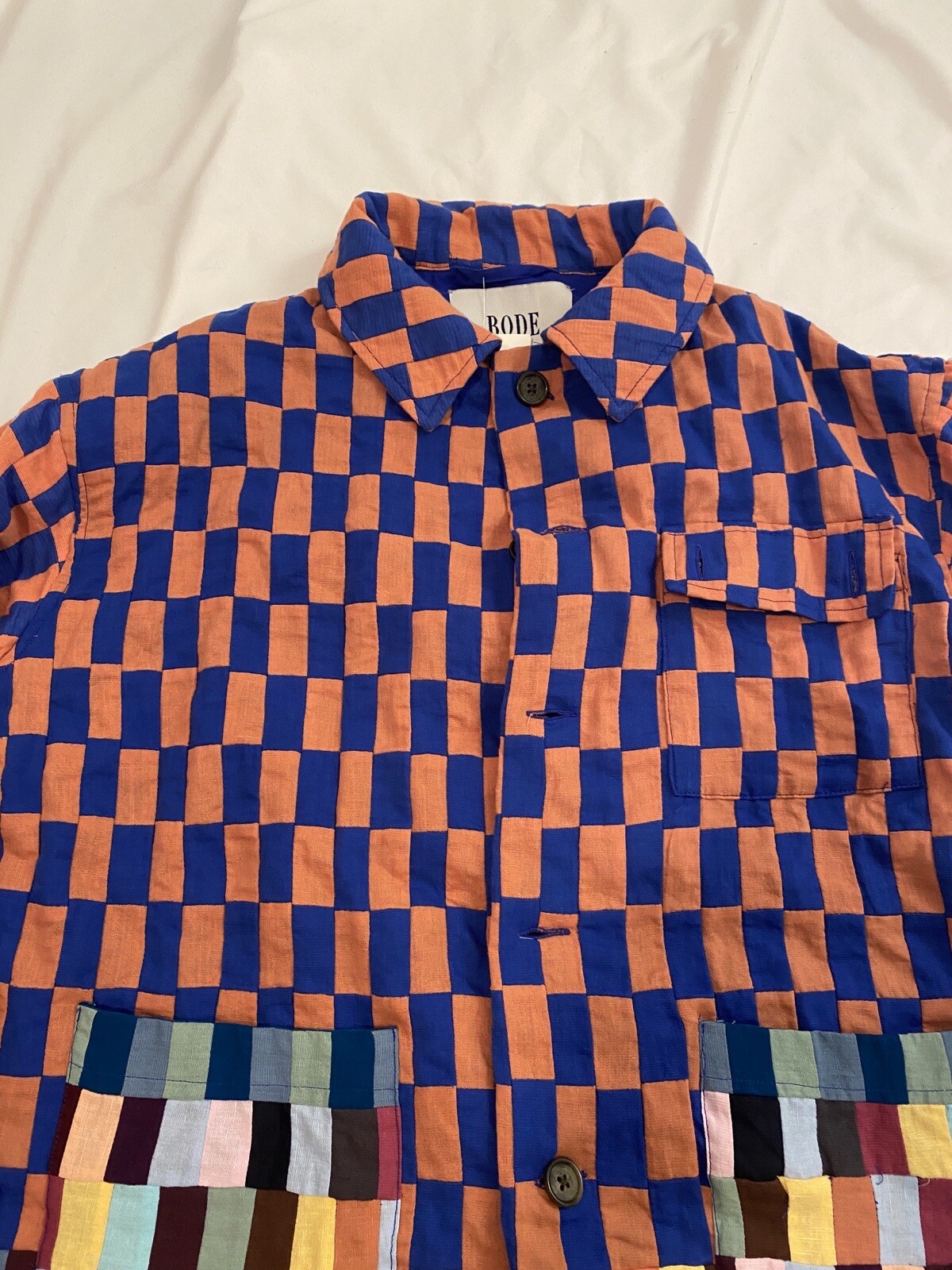 BODE Mini Patchwork Workwear Jacket size M/L - image 20