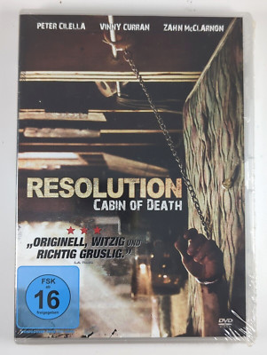 Resolution - Cabin of Death (DVD) - NEU & OVP - Moorhead & Benson