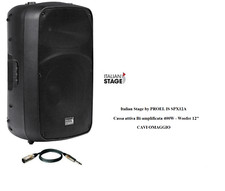 Italian Stage Proel IS SPX12A Cassa Amplificatore 12" bi-amplificata 400w +cavo 