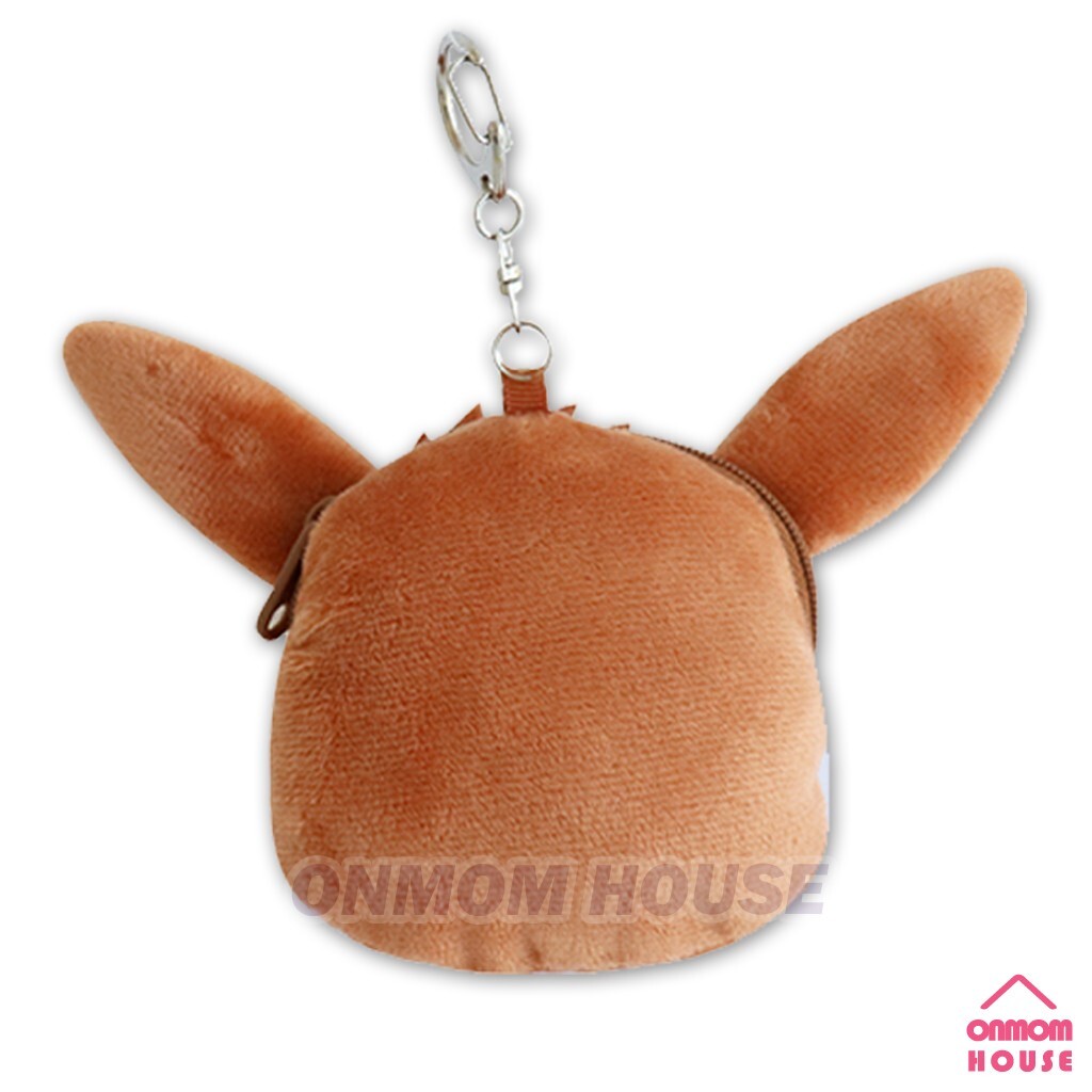 Pokemon Mini Plush Doll EEVEE Pouch Keyring Keychain 11cm | eBay