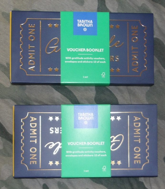 Tabitha Brown Two Packs Of 12 Each Gratitude Activity Vouchers