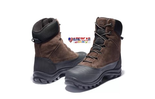 WARM LINED BOOT DARK BROWN SUEDE A23NN 