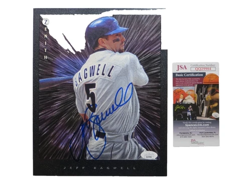 Jeff Bagwell MLB Original Autographed Items