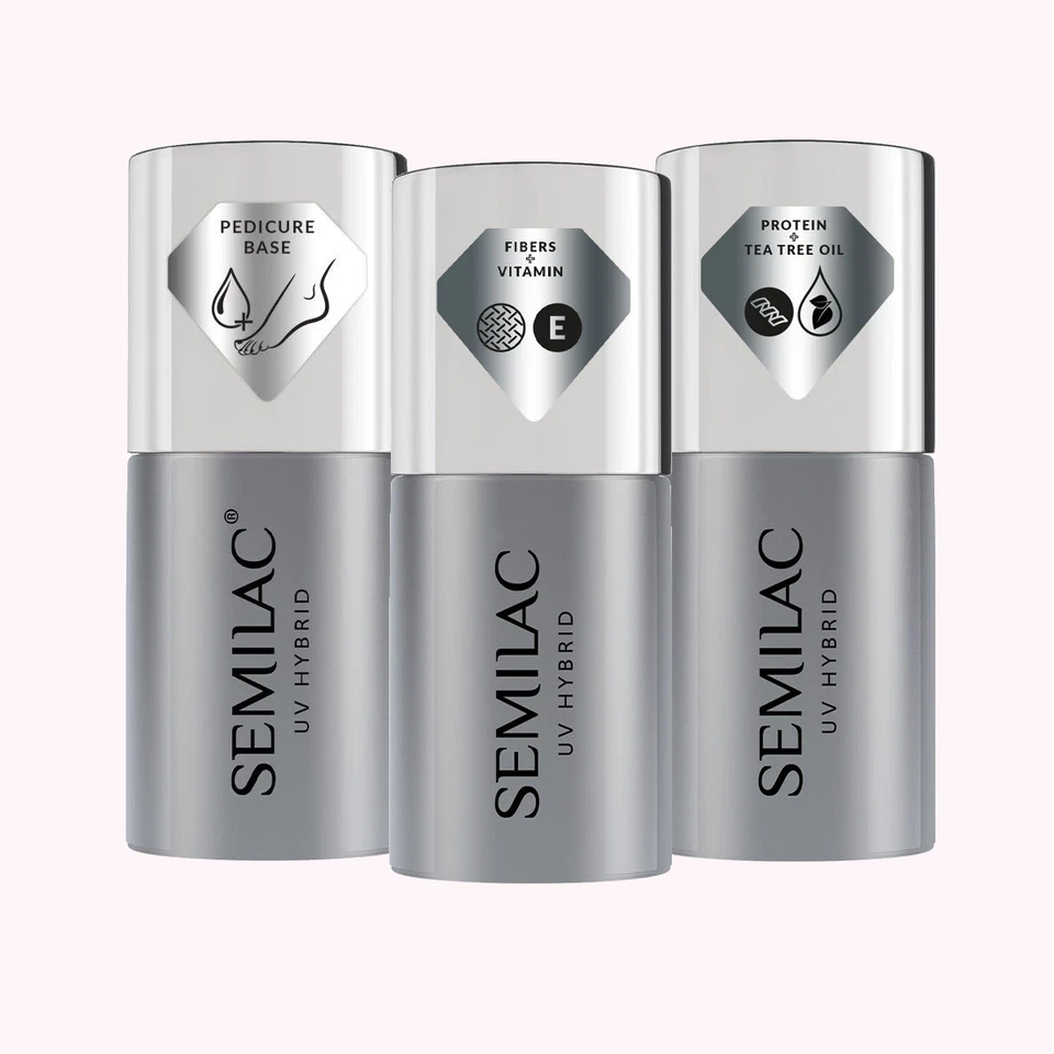 Semilac Base & Top UV Nagellack Hybrid Gel-Lacke 7ml