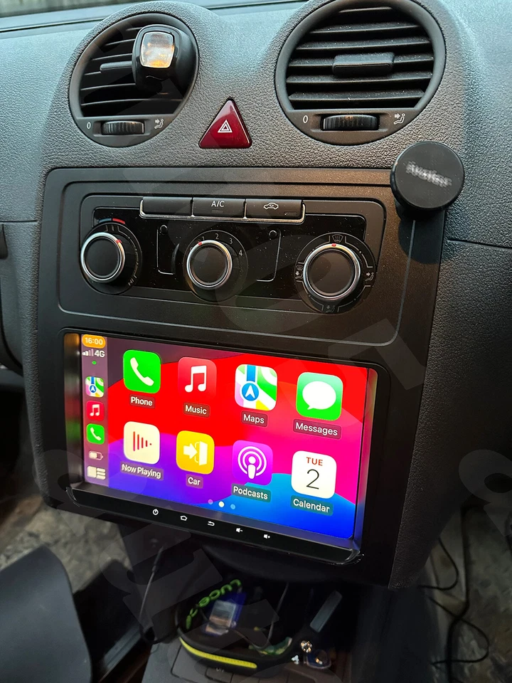 For VW CADDY 2003-2020 Apple Carplay GPS Nav WIFI Android 13.0 Stereo Headunit - Image 3 of 4
