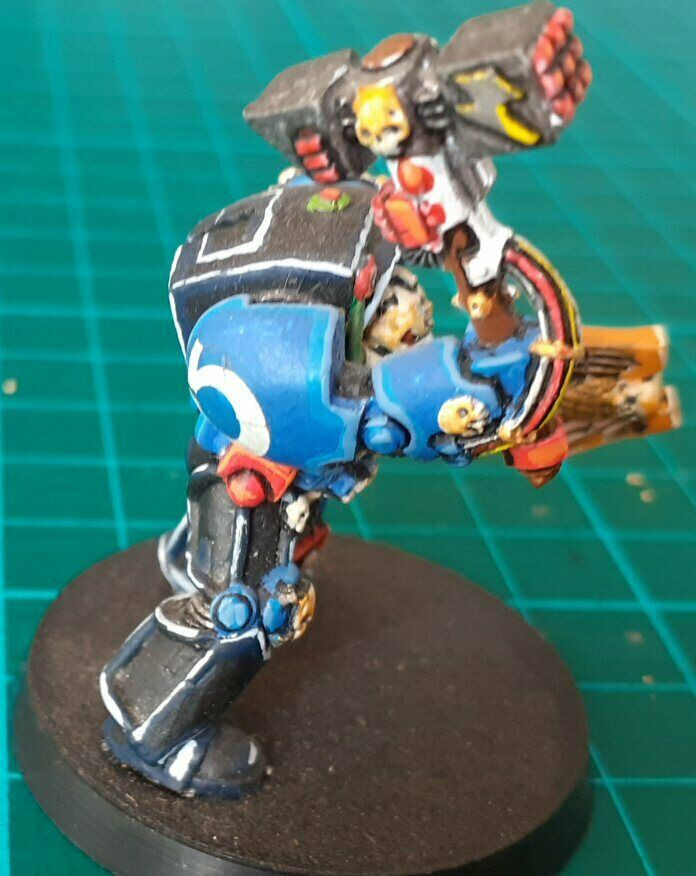 WH40K Terminator CHAPELAIN custom avec gantelet OOP de MARNEUS CALGAR