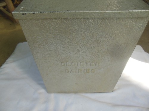 Cloister Dairies Milk Bottle Porch box Aluminum Lancaster County Ephrata PA Dair - Picture 7 of 11