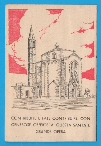 Tempio Nazionale del Perpetuo Caduti di Guerra Calendarietto Anno 1948 MA003 - Foto 3 di 3