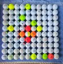 100 Used Titleist, Callaway, Bridgestone, Vice, Nike, Taylor Made Golf Balls ⛳️