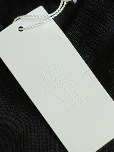 *NUOVO* Maglione Maison Martin Margiela taglia S - Cotone seta - Nuovo con etichette SUPERBO - Foto 6 di 17