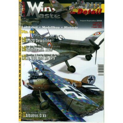 Wingmaster Nr. 82 Luftfahrt Modellbau Historie Flugzeug Spitfire Heinkel He 280