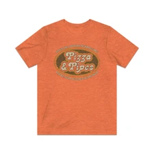 Pizza & Pipes 1962 Vintage Men's T-Shirt