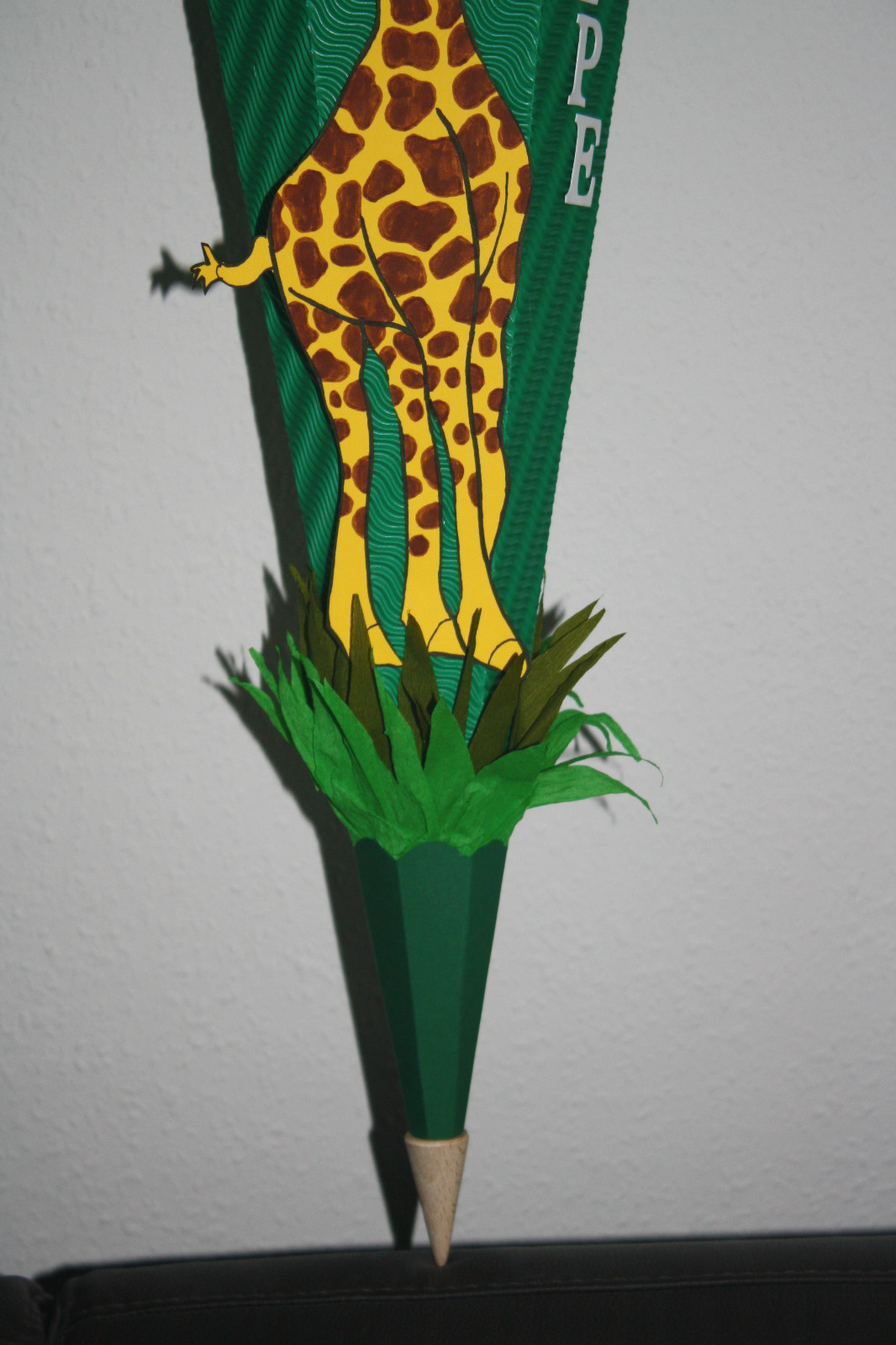 LittleANTunique Schultüte SCHULTÜTE ZUCKERTÜTE BLACK PANTHER, Mit Namen Personalisierbar