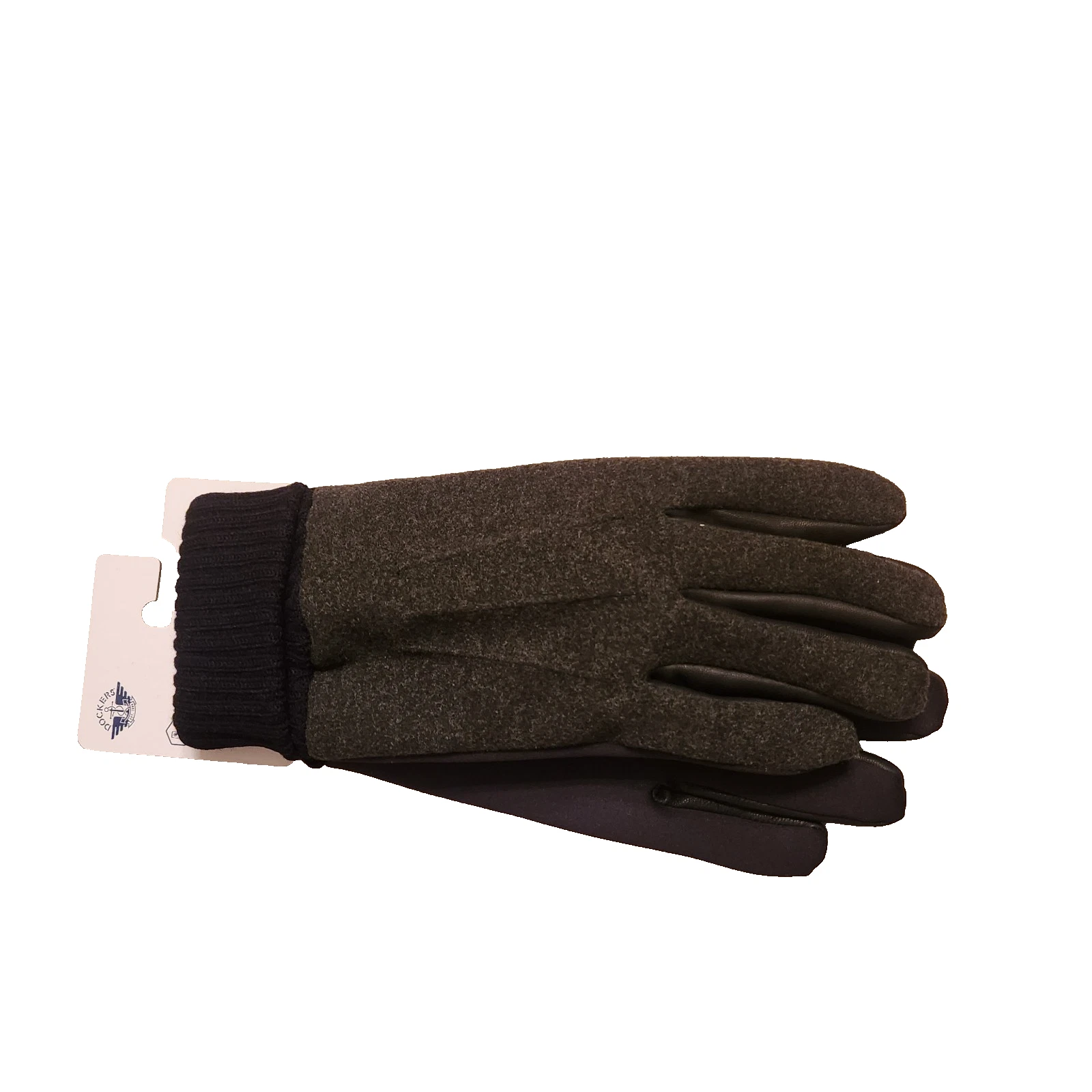 Men's Dockers Warm Charcoal XL Stretch Touchscreen Gloves