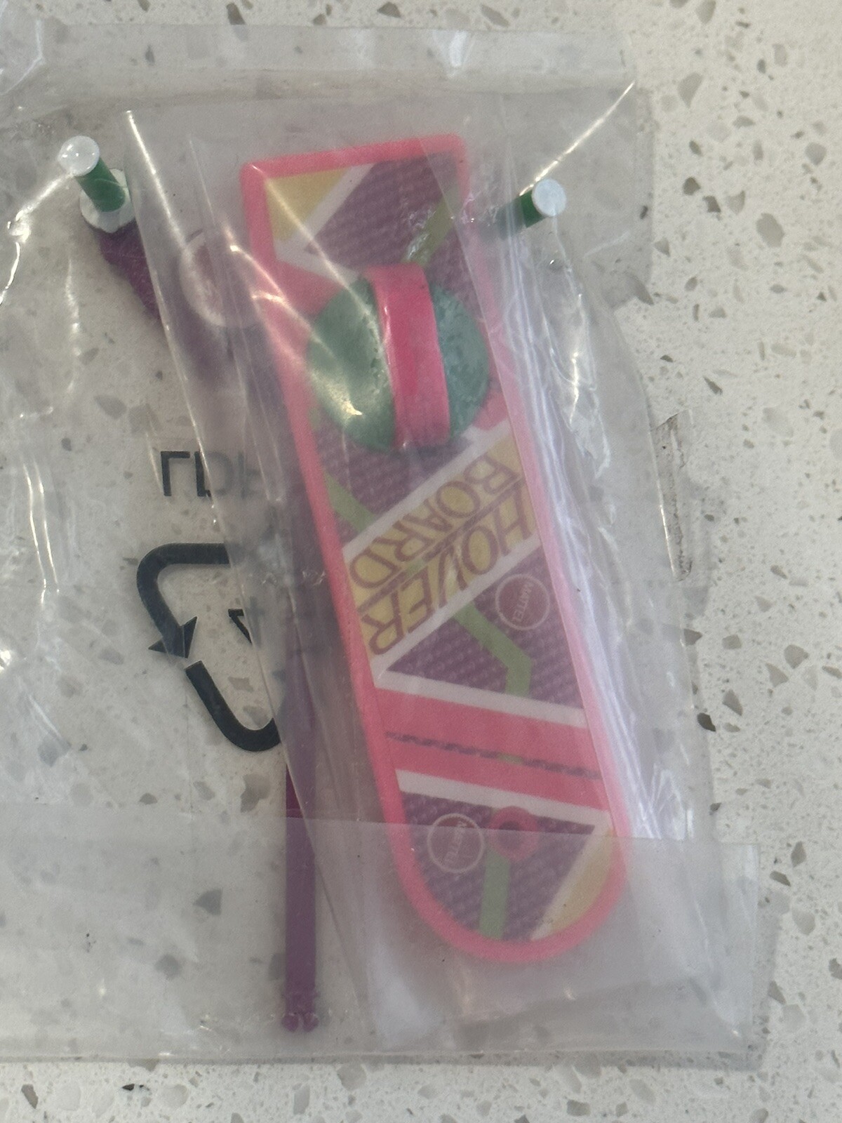 Back To The Future Mini Hover Board Mattel Handlebars Collectible Movie Bttf Toy