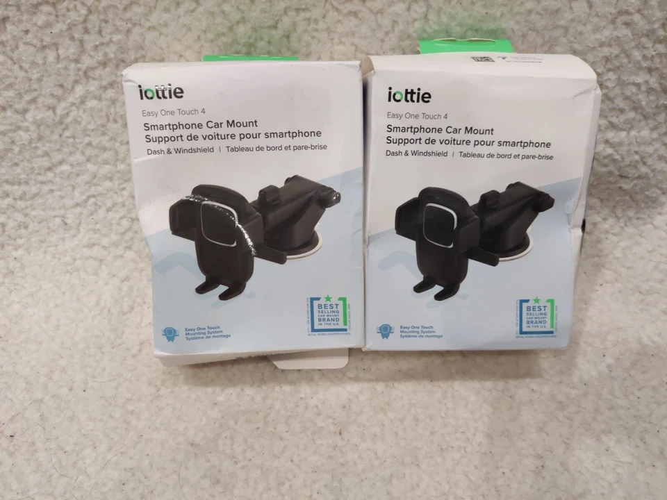 2 iOttie Easy One Touch 4 tablero y parabrisas teléfono inteligente bloqueo rápido montaje en coche Foto 2 de 3
