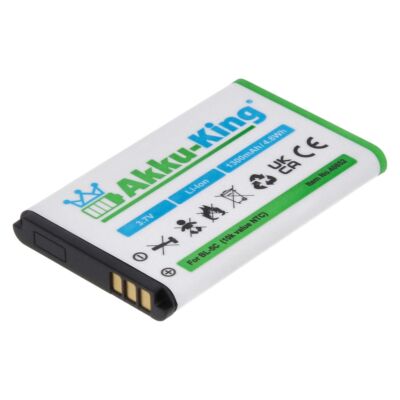 Akku für Tiptel Ergophone 6010 6011 6020 6021 6050 6060 6410 6420 6422 BL-5C NTC