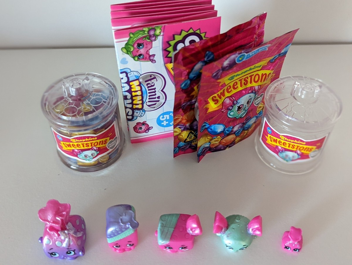 Shopkins Family Mini Packs Complete Set The Sweetstons Ultra Rare plus  Checklist