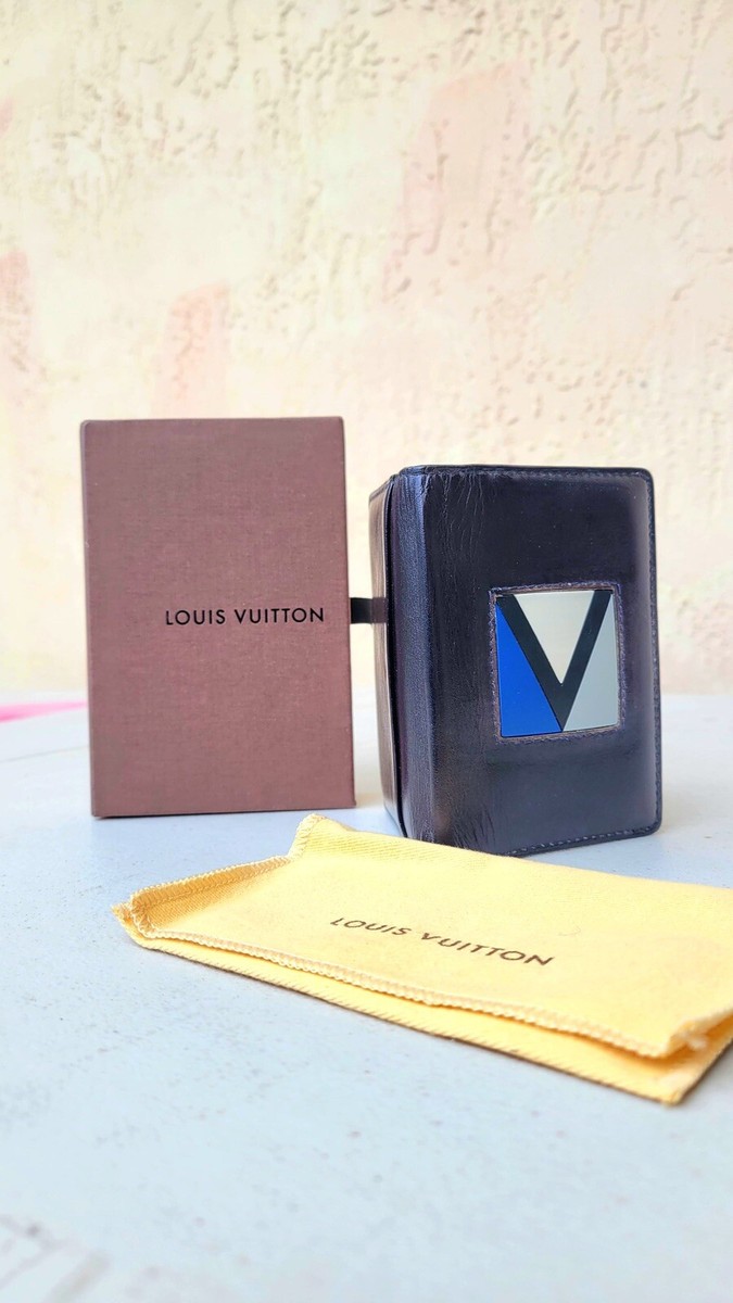 残少! Louis Vuitton BALL GRAIN LEATHER POCKET ORGANIZER Pocket Organizer Monogram Shadow - gifts - Family Month Gift