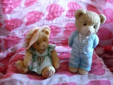Cherished Teddies Figuren. Mama & Vater.1993.