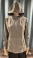 The North Face Zip Up Hooded Jacket Women  s Size L Gray